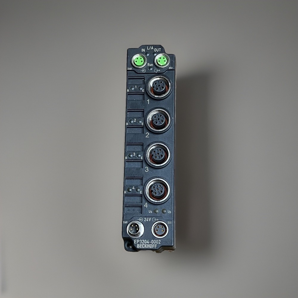 BECKHOFF EP3204-0002 Ethernet Box 4‎ Channel